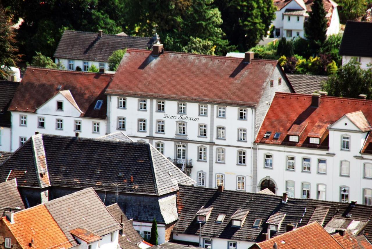 Historisches Hotel Zum Schwan Bad Karlshafen Eksteriør bilde